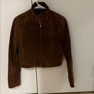 Zara Brown Leather Jacket